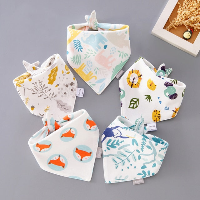 Baby Drool Bibs Set