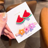 Rainbow, Cloud, Lollipop Hairpins