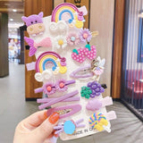 Rainbow, Cloud, Lollipop Hairpins
