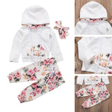 Baby Girls Floral Tracksuit