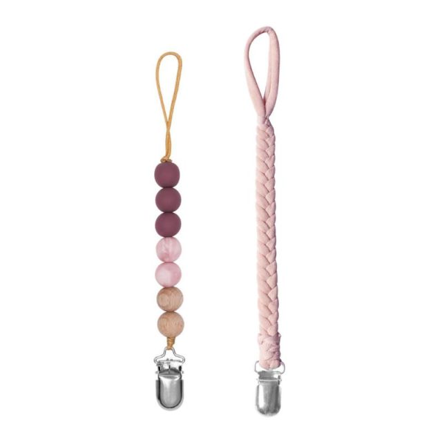 2 Pack Pacifier Clips