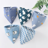 Triangle Cotton Bandanna Bibs