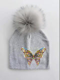 Beautiful Butterfly Baby Hat