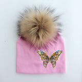 Beautiful Butterfly Baby Hat