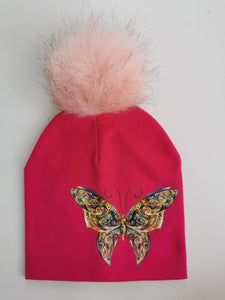 Beautiful Butterfly Baby Hat