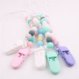 Silicone Beads Binky Clip