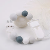 Silicone Beads Binky Clip