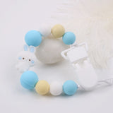 Silicone Beads Binky Clip