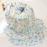 2 Layers Newborn Baby Bath Towel