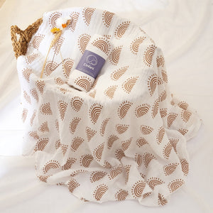 2 Layers Newborn Baby Bath Towel