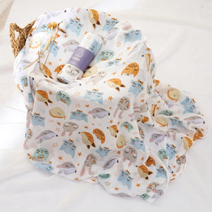 2 Layers Newborn Baby Bath Towel