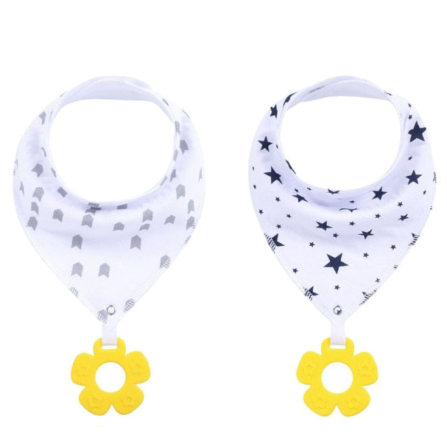 Cotton Printed Baby Bibs
