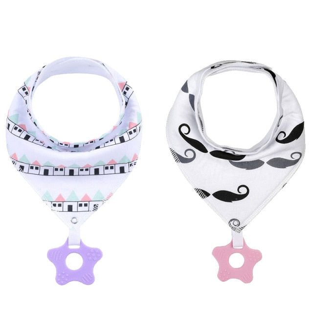 Cotton Printed Baby Bibs