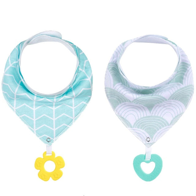 Cotton Printed Baby Bibs
