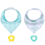 Cotton Printed Baby Bibs