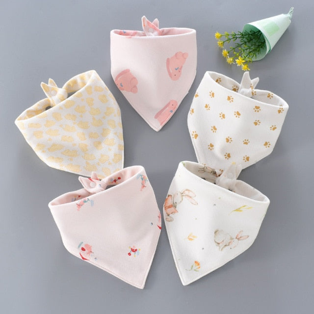 Baby Drool Bibs Set