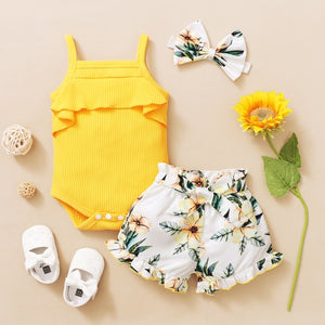 Baby Girl Ruffles Romper