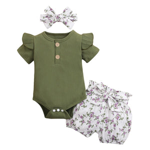 Baby Girl Ruffles Romper