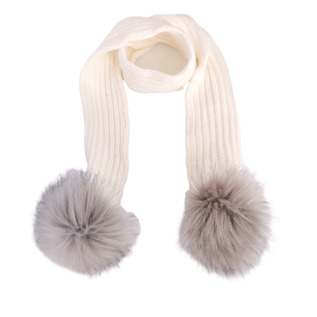 Soft Cap with Pompom Ears