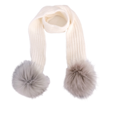 Soft Cap with Pompom Ears