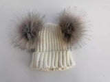 Soft Cap with Pompom Ears