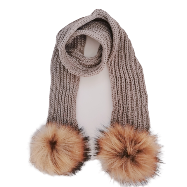 Soft Cap with Pompom Ears