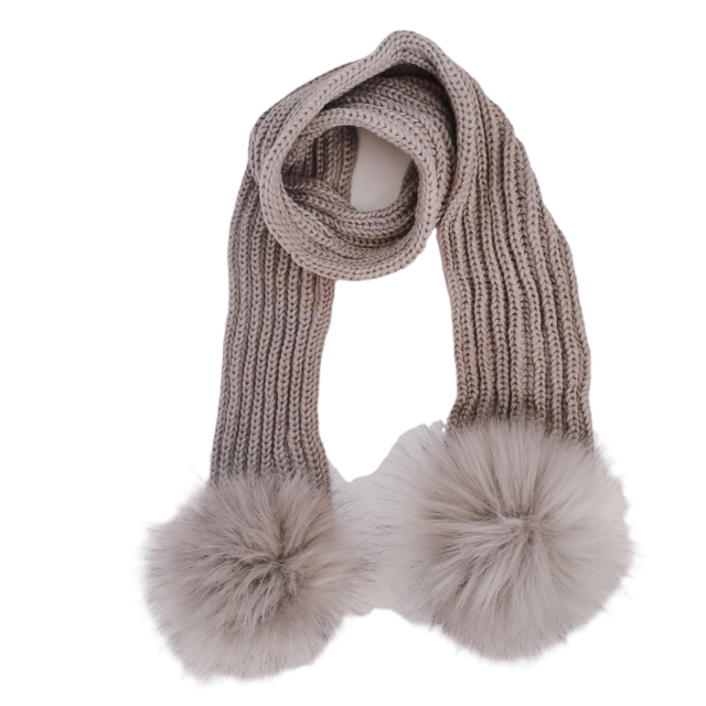 Soft Cap with Pompom Ears