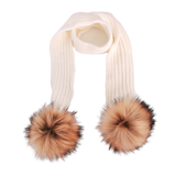 Soft Cap with Pompom Ears