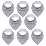 8 Pieces Baby Bandanna Bibs