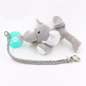 Leather Clip Chain Binky