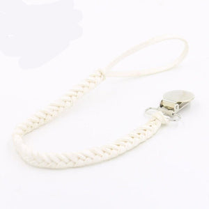 Leather Clip Chain Binky