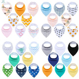 8 Pieces Baby Bandanna Bibs